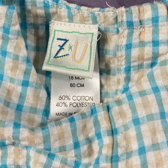 4 for $20   Z * U boys Romper with beach scene - Picture 4 of 4
